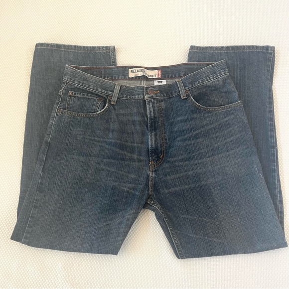 Levi’s Blue Relaxed Straight Fit 559 Jeans B17/16 - Picture 2 of 14